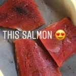 salmon is part of this week's menu from Flurries of Flour