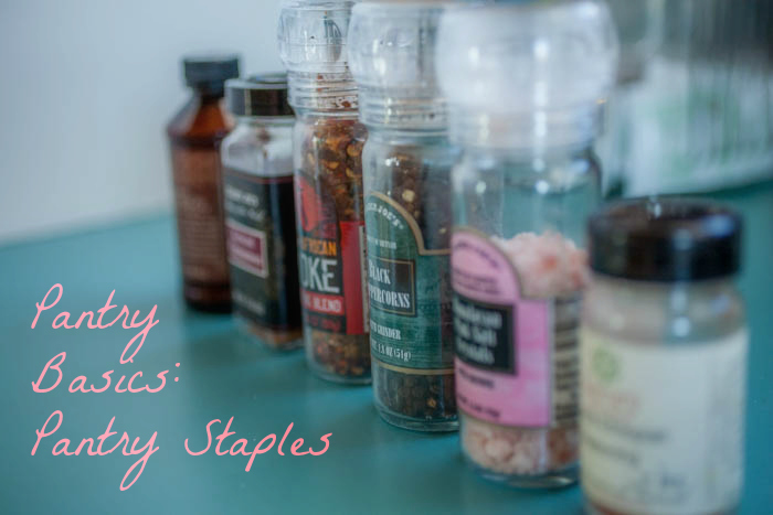 Learn about pantry staples!