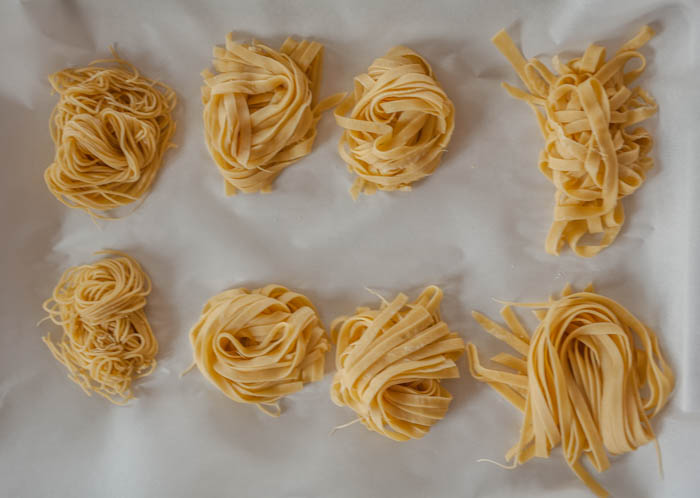 homemade noodles 