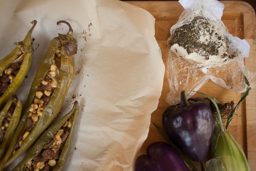 Get a taste of New Mexico with this delicious recipe for fajita-stuffed Hatch green chile!