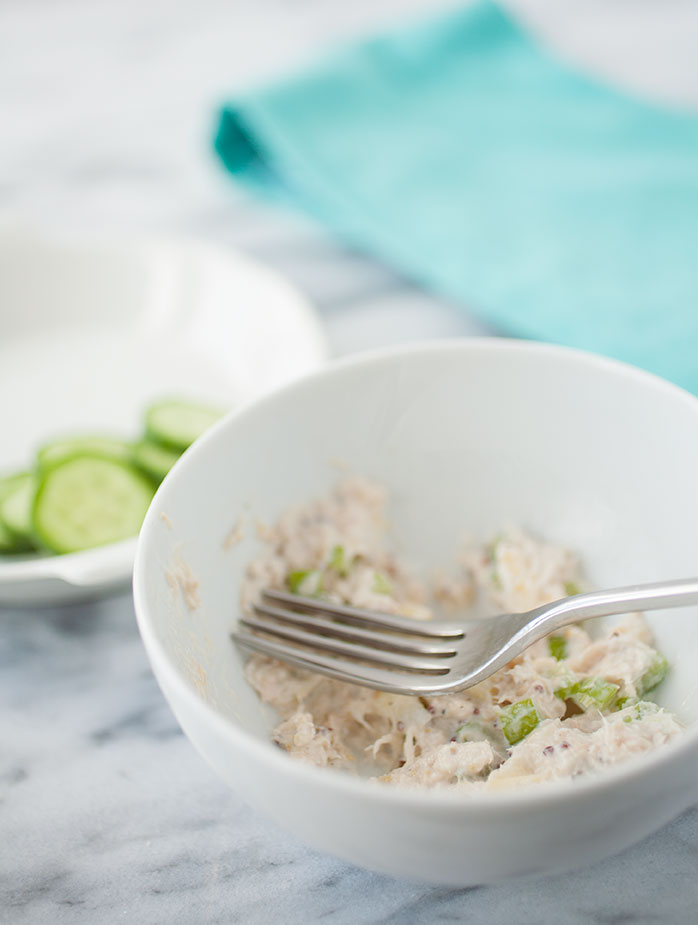 Delicious, easy, and unexpected—tuna and sweet apple salad makes the perfect quick lunch dish!